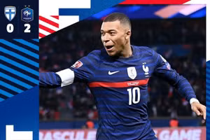 Mbappe đi vào huyền thoại với bàn ấn định chiến thắng 2-0 cho tuyển Pháp trước Phần Lan.