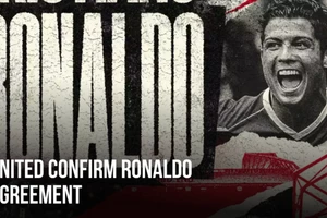 Trang chủ Man Utd công bố Ronaldo đã trở lại mái nhà xưa sau 12 năm.