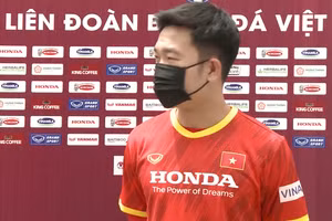 Xuân Trường trả lời truyền thông hôm 9/5.