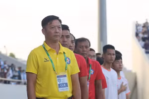 HLV Huỳnh Đức không hài lòng với cầu thủ nhà sau trận thua Sài Gòn FC ở vòng 11 V-League.
