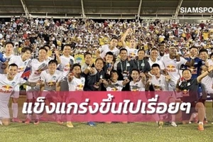 Báo Thái Lan luôn theo sát nhất cử nhất động của thầy trò Kiatisak tại V-League.