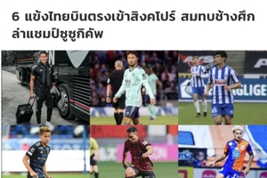 6 trụ cột không thể ra sân trận mở màn AFF Cup 2020 của Thái Lan.