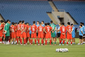 Tuyển Việt Nam ưu tiên số 1 cho vòng loại World Cup 2022.