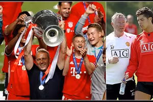 Bayern Munich sắp "qua mặt" Man Utd ở Champions League.