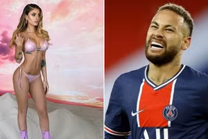 Neymar liên tục tán tỉnh với Nasti.