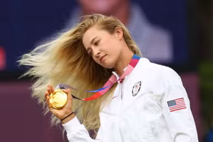 Golfer Nelly Korda đem về cho Mỹ chiếc Huy chương Vàng thứ 36 sau ngày thi đấu áp chót tại Thế vận hội Tokyo 2020