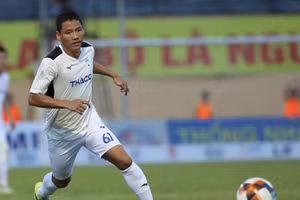 Anh Đức trong màu áo HAGL mùa trước.