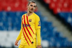 Tương lai của Griezmann với Barca vẫn đang rơi vào bế tắc.