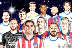 Một số cầu thủ được xem là ngôi sao lớn của La Liga mùa bóng 2021-2022.