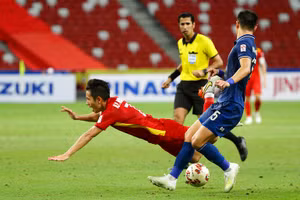 Trọng tài Al-Adba Saoud Ali đã thôi làm nhiệm vụ tại AFF Cup 2020.