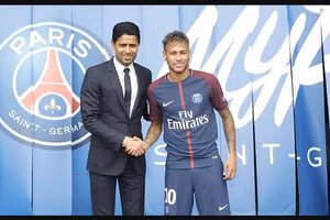 PSG lần đầu tiên có mặt trong top 10 các đội bóng trị giá nhất theo xếp hạng của Forbes.