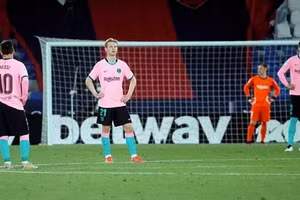 Mệt mỏi là một trong số nhiều ngyyên nhân khiến Barca sa sút.