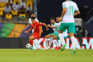 Do thua cả Saudi Arabia và Australia nên Việt Nam tụt 3 bậc trên bảng xếp hạng FIFA.