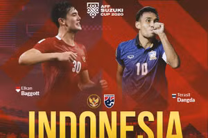 Indonesia và Thái Lan sẽ đá lượt đi chung kết vào ngày 29/12 (Ảnh Bola).