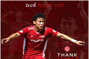 Viettel FC xác nhận chia tay Quế Ngọc Hải.