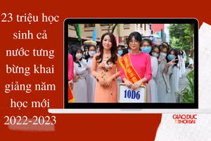 NÓNG 247| Khoảng 23 triệu học sinh cả nước tưng bừng khai giảng năm học mới 