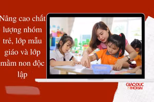 Nâng cao chất lượng nhóm trẻ, lớp mẫu giáo và lớp mầm non độc lập
