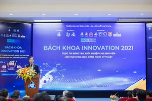 PGS.TS Nguyễn Danh Thảo - Phó Hiệu trưởng Trường ĐH Bách khoa TPHCM phát biểu khai mạc (Ảnh: BTC).