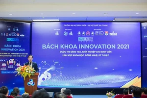 PGS.TS Nguyễn Danh Thảo - Phó Hiệu trưởng Trường ĐH Bách khoa TPHCM phát biểu khai mạc (Ảnh: BTC).