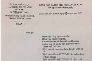 Nội dung văn bản mới 5289 thu hồi 2 văn bản ban hành trước đó. (Ảnh: CTV).