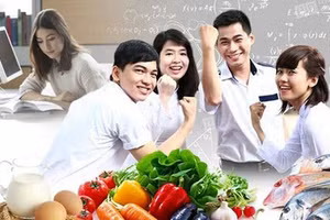 Chế độ ăn đủ chất giúp thí sinh có nền tảng sức khỏe tốt để vững bước vào kỳ thi (Ảnh: IT)