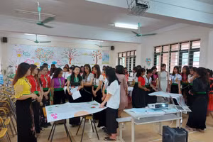 Xây dựng xã hội học tập là đáp ứng yêu cầu học tập liên tục và suốt đời của người dân.