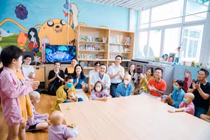 Món quà bất ngờ gửi tặng bệnh nhi có hoàn cảnh khó khăn.