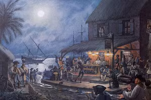 Nửa cuối thế kỷ XVII, Port Royal đầy rẫy hải tặc được cấp quyền công dân.