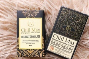 Ma túy được ngụy trang dưới dạng chocolate ghi nhãn hiệu Socola Chill Max