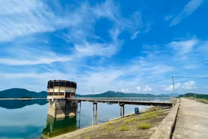 Hồ Kẻ Gỗ - hồ nước ngọt nhân tạo tại Hà Tĩnh