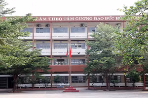 Một góc Trường Phổ thông Thực hành Sư phạm thuộc DNU.