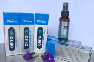 Sản phẩm Chitokin hỗ trợ điều trị hiệu quả các vết thương do kiến ba khoang gây ra hoặc zona thần kinh, giời leo, thủy đậu, bỏng (phỏng), ghẻ chốc, trầy xước, nhiễm trùng, tay chân miệng, côn trùng cắn…