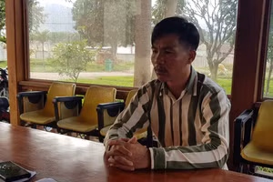 Nguyễn Ánh Dương trong thời gian chờ chấp hành án phạt tù đã đi lừa đảo, chiếm đoạt 60 triệu đồng. (Ảnh: Công an Kon Tum).