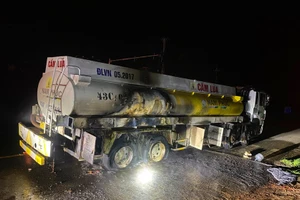 Hiện trường vụ cháy.