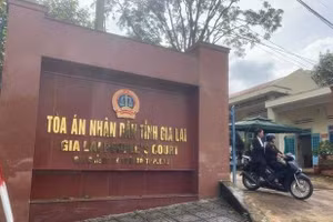 Toà án nhân dân tỉnh Gia Lai, nơi ông Võ Đình Sớm công tác.