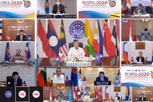 Hội nghị trực tuyến Bộ trưởng Giáo dục ASEAN lần thứ 11.