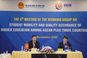 Hội nghị triển khai các hoạt động về dịch chuyển sinh viên và đảm bảo chất lượng giáo dục đại học (GDĐH) trong khuôn khổ hợp tác giáo dục ASEAN Plus Three (ASEAN+3) lần thứ 8.