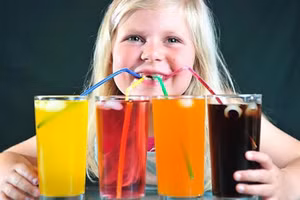 Uống nhiều soda có chứa caffeine gây bất lợi cho trẻ