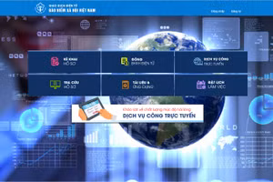 Có thể đóng, nộp BHXH tự nguyện, BHYT hộ gia đình trực tuyến 