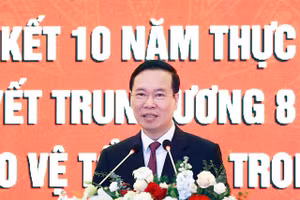 Chủ tịch nước Võ Văn Thưởng phát biểu tại Hội nghị