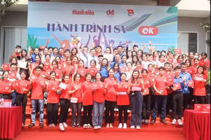 Chương trình 'Hành trình SV - OK' năm 2023 được tổ chức tại Quảng Bình.