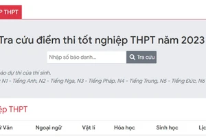 Cách tra cứu điểm thi tốt nghiệp THPT 2023 trên giaoducthoidai.vn