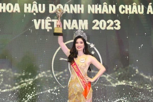 Doanh nhân Lê Thị Thơ đăng quang Hoa hậu Doanh nhân Châu Á Việt Nam 2023