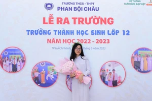 Em Trần Nguyễn Xuân Nguyên, học sinh trường THCS – THPT Phan Bội Châu