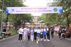 ĐH Nông Lâm TPHCM công bố điểm chuẩn xét thi đánh giá năng lực