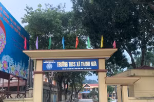 Trong điều kiện một xã biên giới khó khăn, song tập thể nhà trường vẫn vươn lên, gặt hái nhiều thành công.