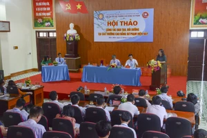 Toàn cảnh hội thảo.