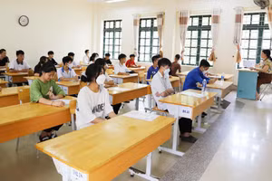 Thí sinh nghe phổ biến quy chế