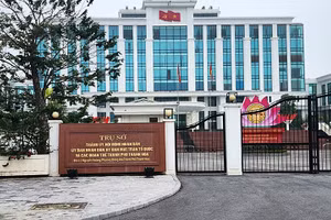 Trụ sở UBND thành phố Thanh Hóa, tỉnh Thanh Hóa