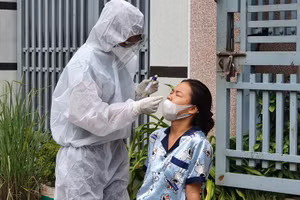 CDC Đồng Nai xét nghiệm tất các trường hợp liên quan đến ổ dịch Công ty Chanshing Việt Nam (Ảnh: CDC Đồng Nai). 